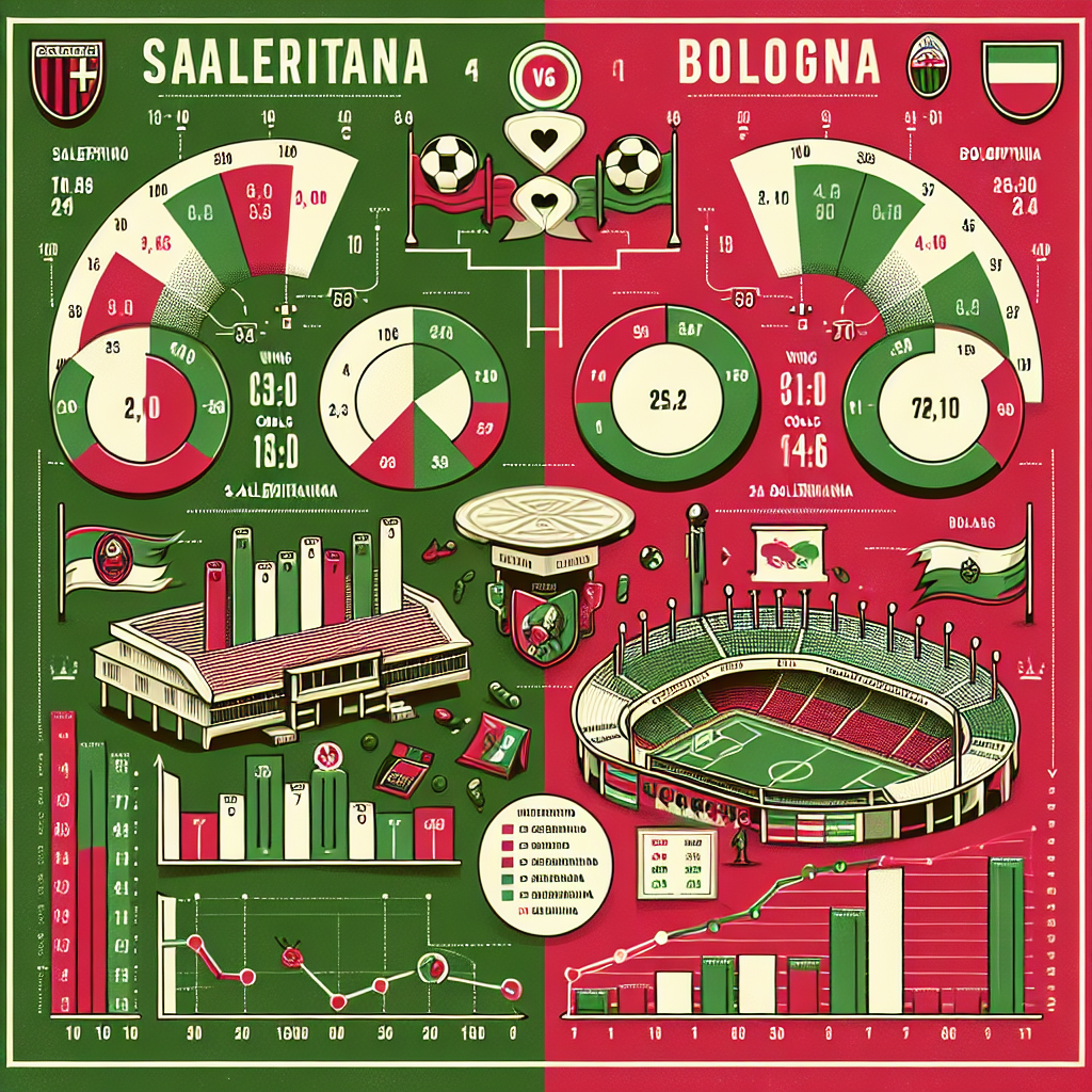 Салернитана и Болонья: История и Статистика Футбольных Противостояний