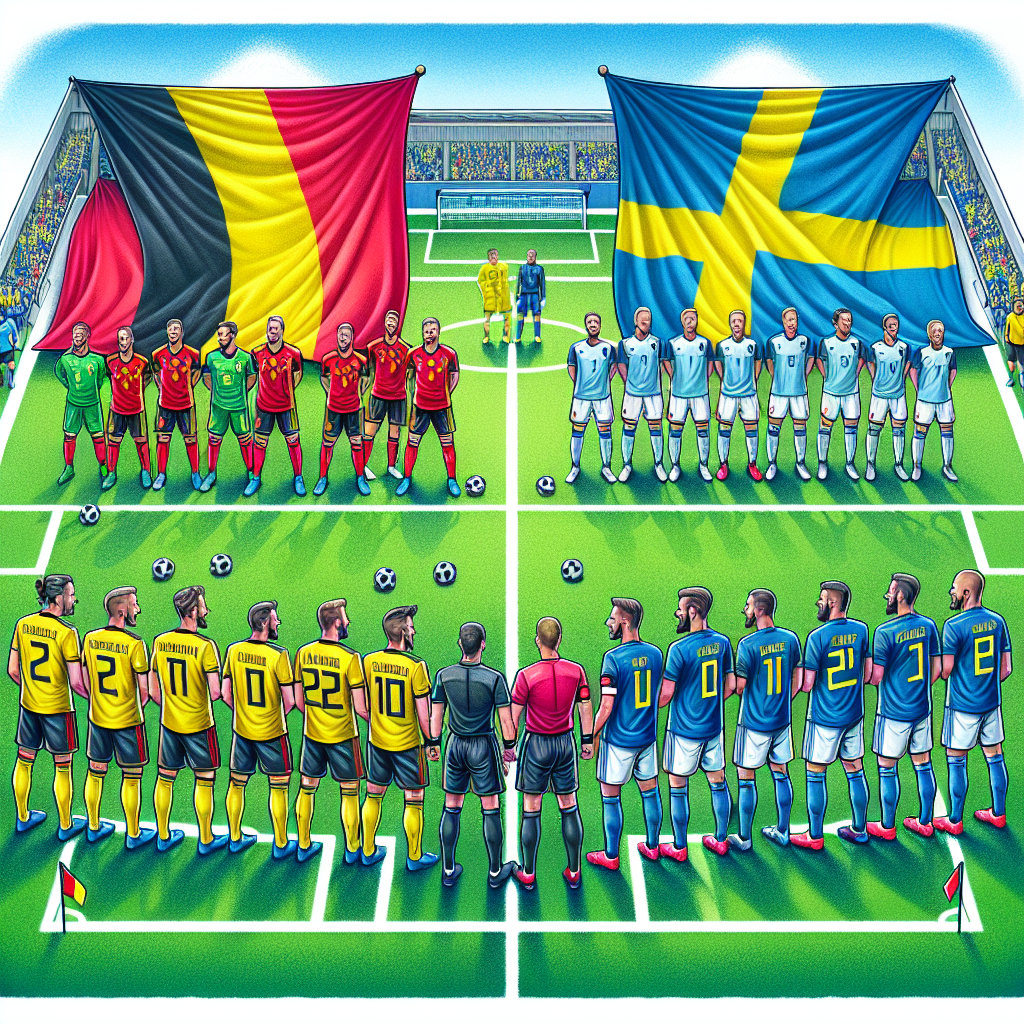 История Противостояний: Сравнение Составов Сборных Бельгии и Швеции