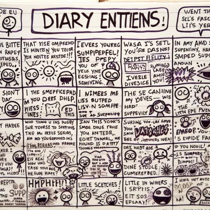 Смешные записи в дневниках: Источник радости и ностальгии